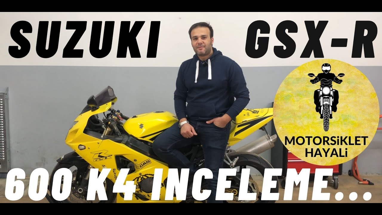Suzuki GSX R600 K4 Türkce inceleme...