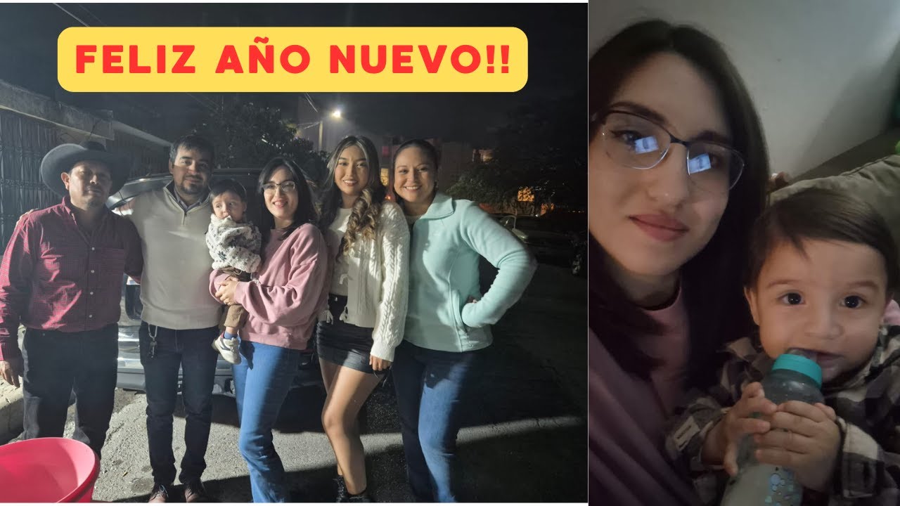 Vlog #27 FELIZ AÑO NUEVO!!/ Dia de recalentado con la familia