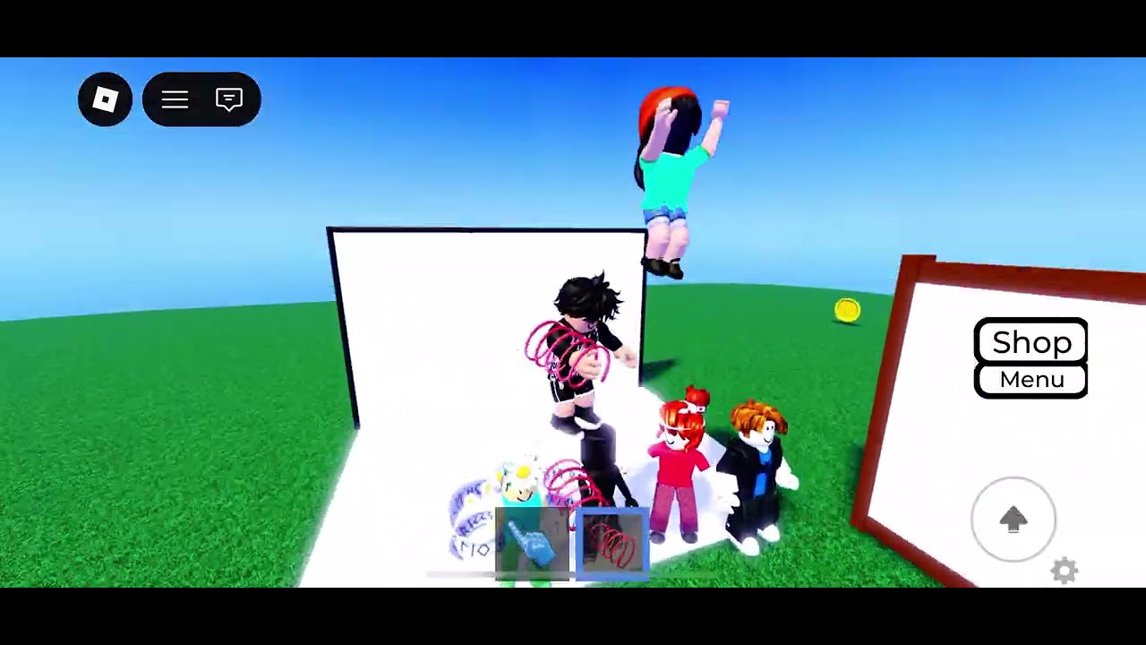 Roblox don’t press the button.     4