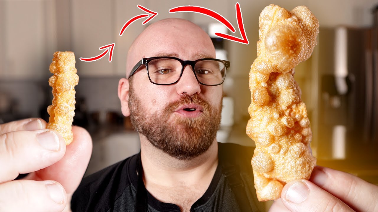 $1 Chicharrones made from PASTA Upgraded - These are Perfect!!!