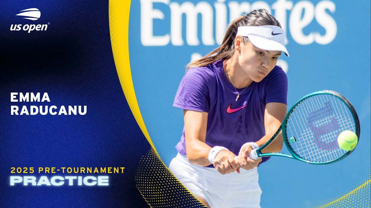 LIVE | Emma Raducanu | Practice Session | 2025 US Open
