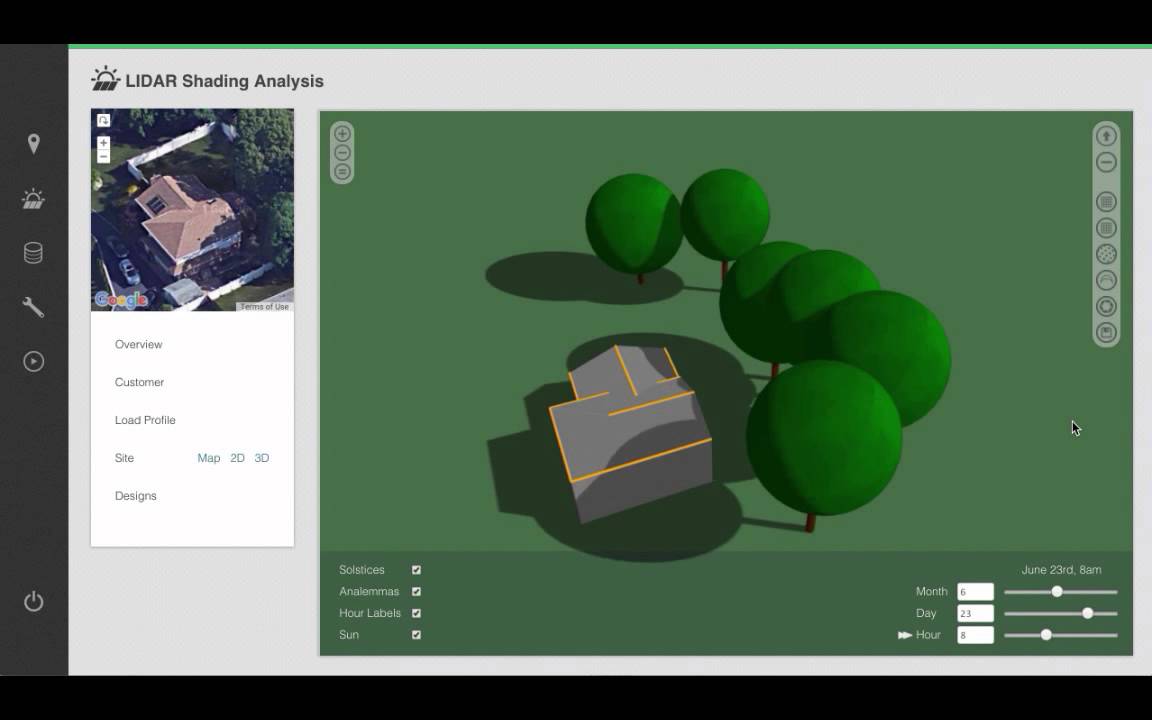 Automatic 3D Modeling & Shading using LIDAR