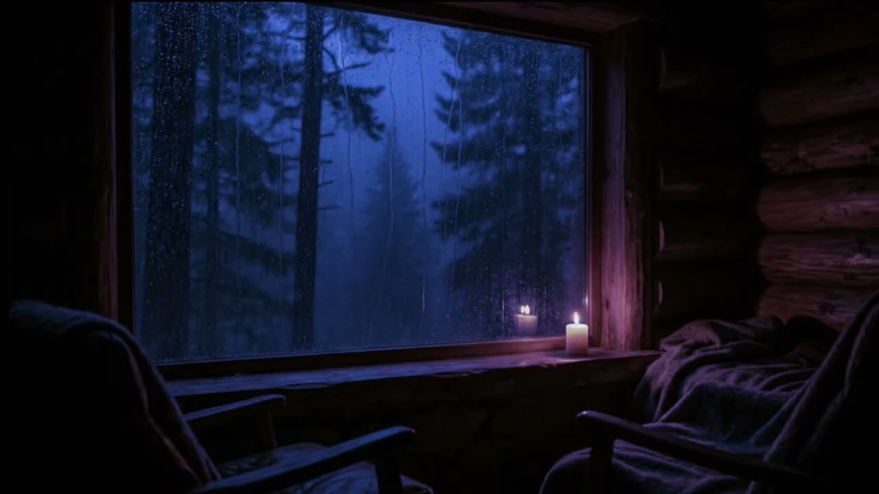 Instant Sleep with Gentle Rain Sounds (No Thunder)