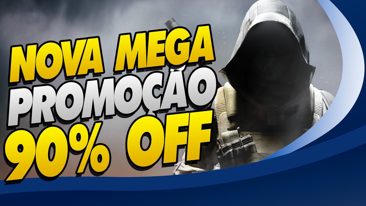 CORRE! NOVA MEGA PROMOÇÃO COM JOGOS 90% DE DESCONTO NO PS4 E PS5!