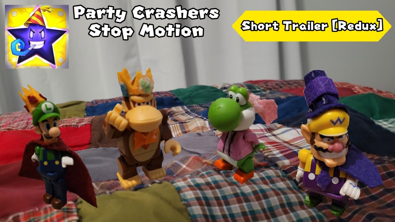 Party Crashers Stop Motion | Short Trailer [Redux]