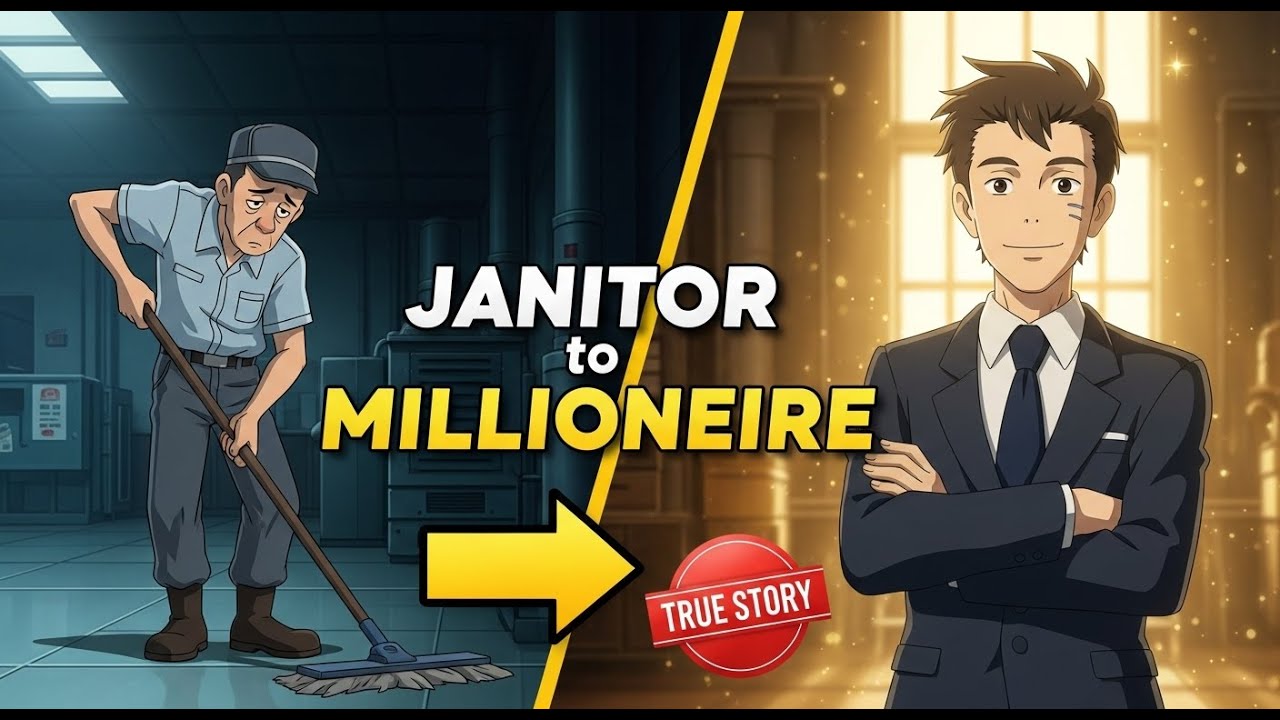 From Sweeping Floors to Billionaire: The Janitor Who Built an Empire