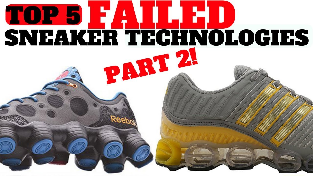 Top 5 FAILED Sneaker Cushioning Technologies Part 2!!