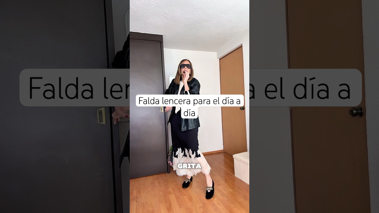 FALDA LENCERA PARA EL DÍA A DÍA 