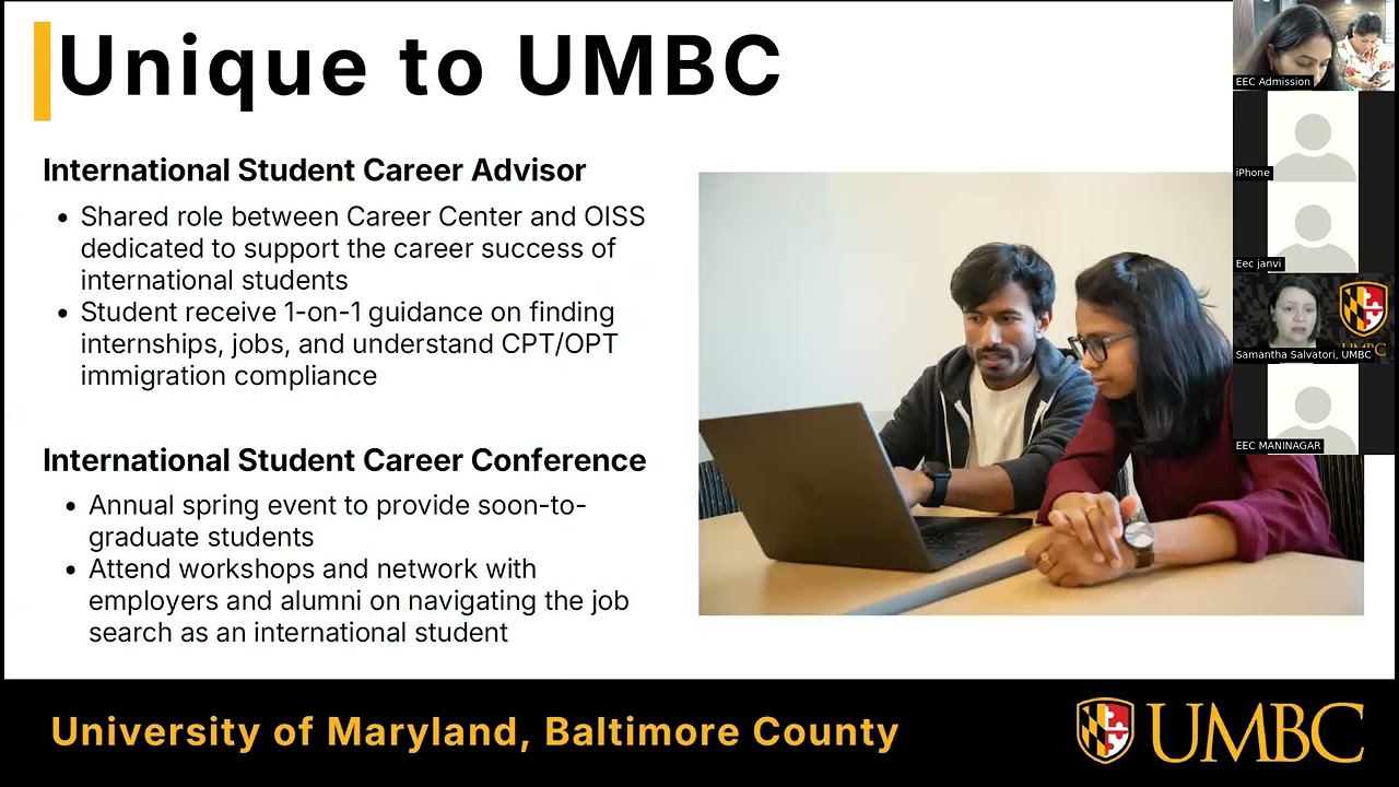 University of Maryland, Baltimore County USA