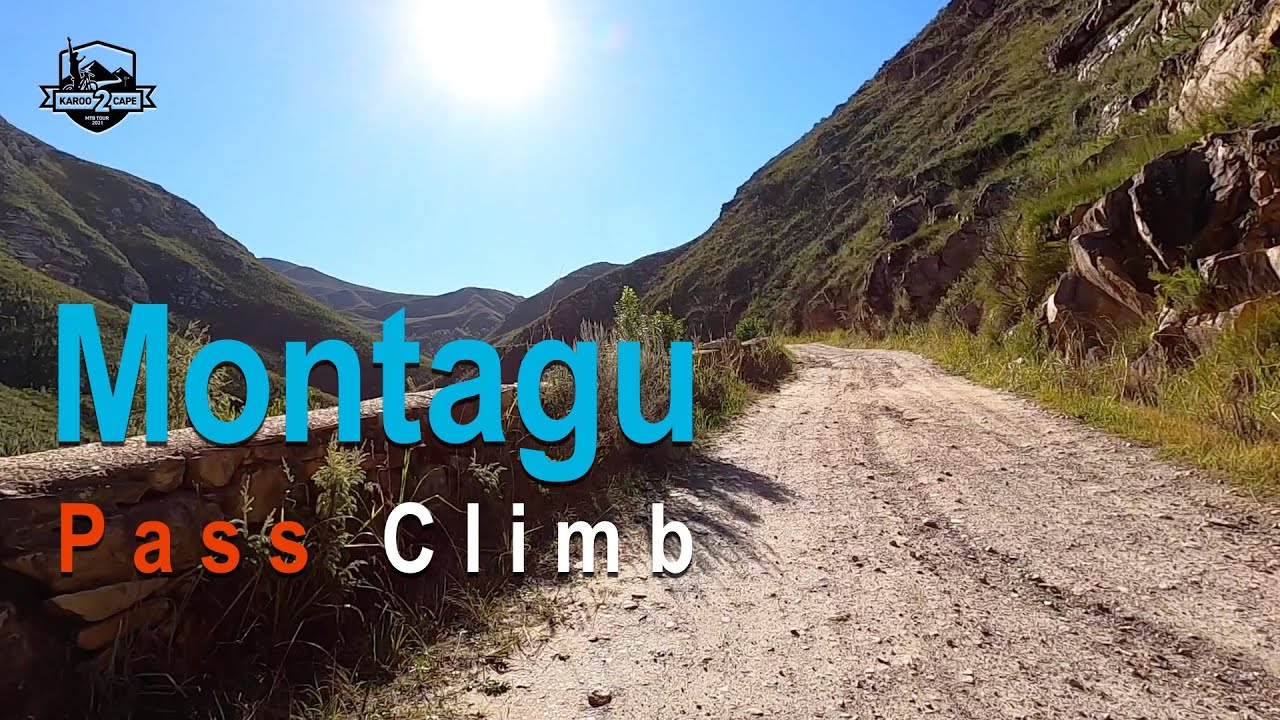 The spectacular Montagu Pass climb and descent | May 2021 | Karoo2Cape MTB Tour.