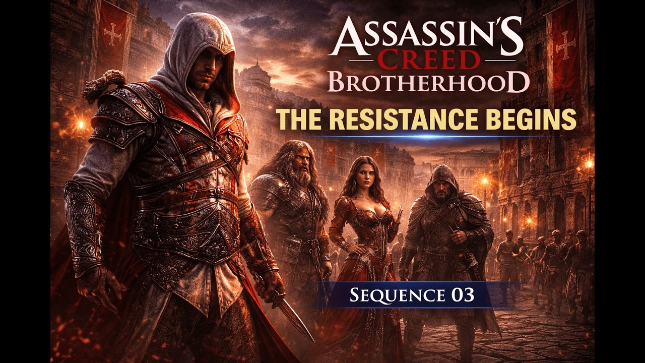 Assassin’s Creed Brotherhood – Боец, Влюблённый и Вор (Последовательность 03)
