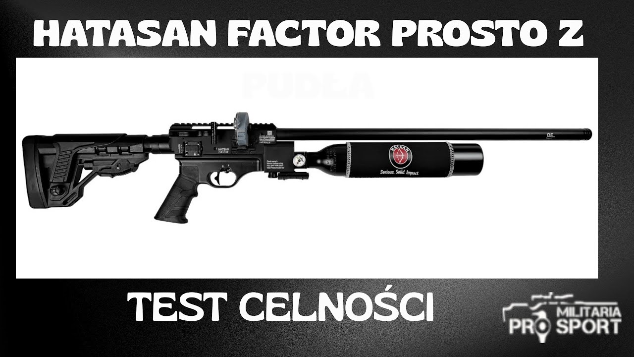 Hatsan to siewnik i szrot ? HATSAN FACTOR Test Celności Prosto z Pudełka, Obalamy Mity !