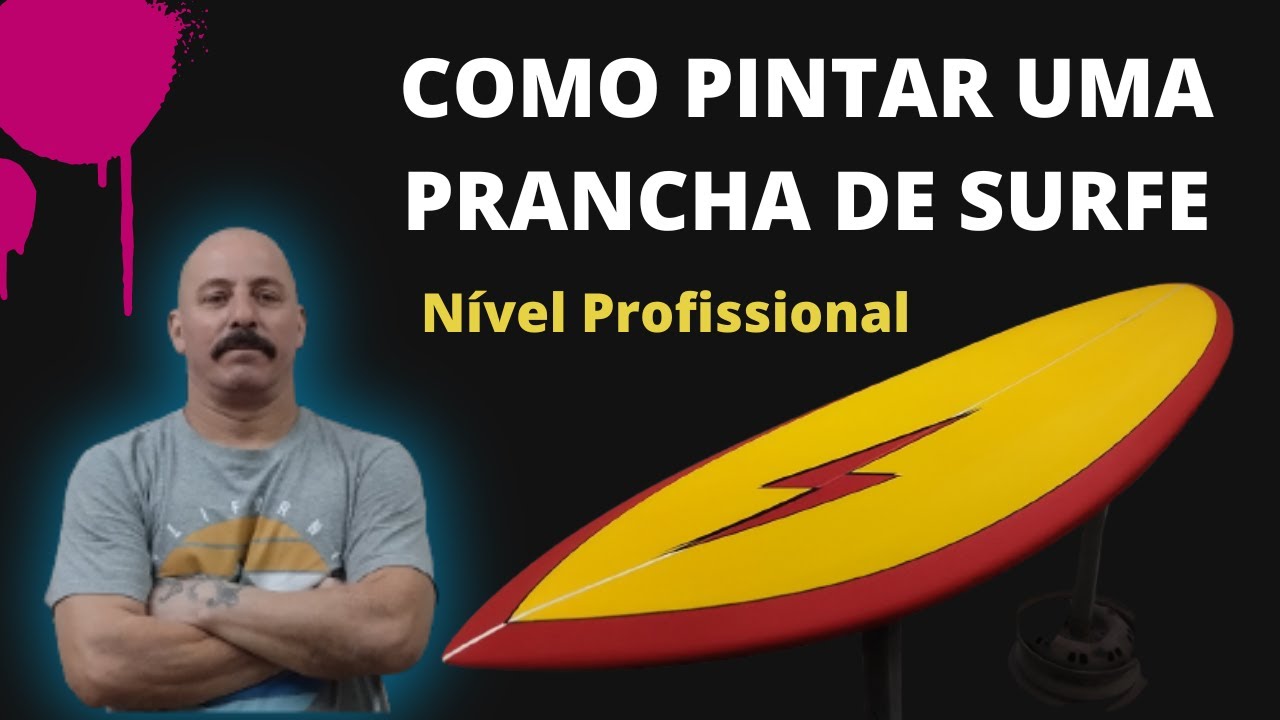 Como pintar uma prancha de surf