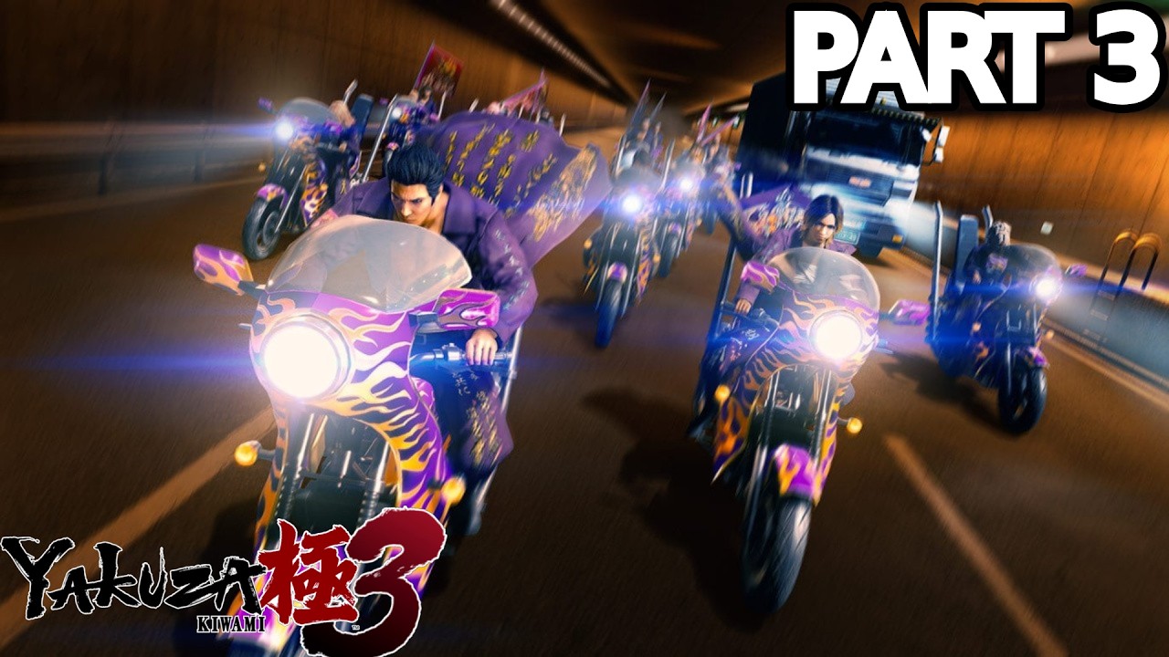 Kiryu Went From Chairman Of The Tojo Clan To Chairman of A Girl Biker Gang.... ITS LITT