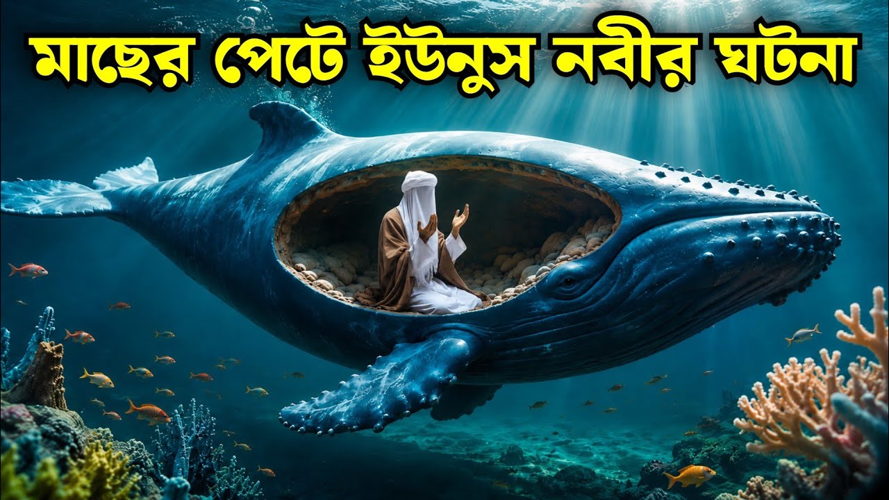 The story of Hazrat Yunus | ইউনুস নবী মাছের পেটে যাওয়ার ঘটনা | Islamic Story Bangla | Julkar Nayem