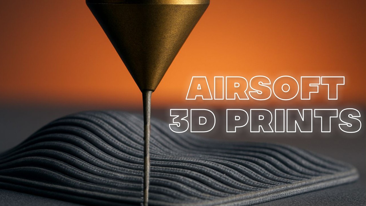 Я напечатал на 3D-принтере самые популярные аксессуары для страйкбола на Thingiverse!