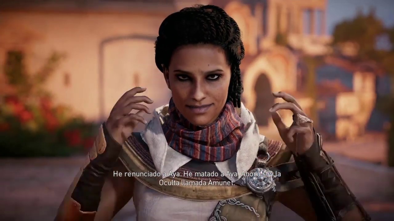 Bayek obteniendo su hoja oculta y creación del credo de los asesinos (SPOILERS) AC Origins