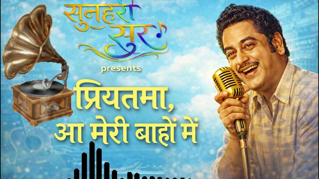 Sunehri Sur Presents | प्रियतमा, आ मेरी बाहों में – Old Bollywood Style Hindi Song |Old Is Gold song