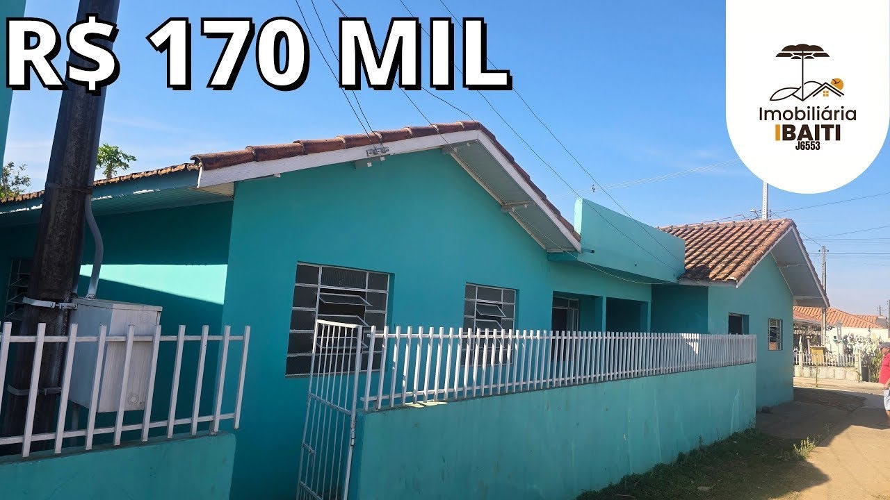 CASA E PONTO COMERCIAL COM ÁGUA E LUZ INDIVIDUAL - R$ 170 MIL - Código:2572