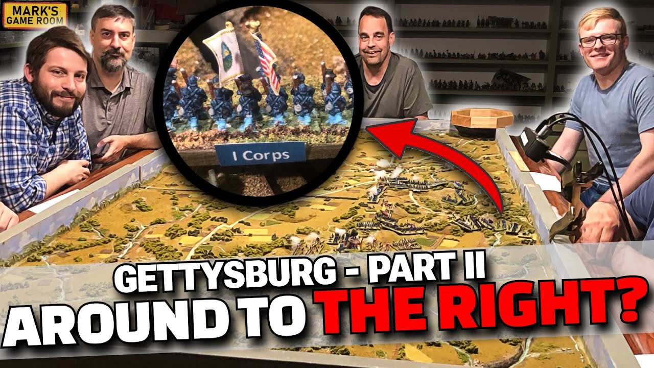 GETTYSBURG PART 2: Hood moves around to the right!