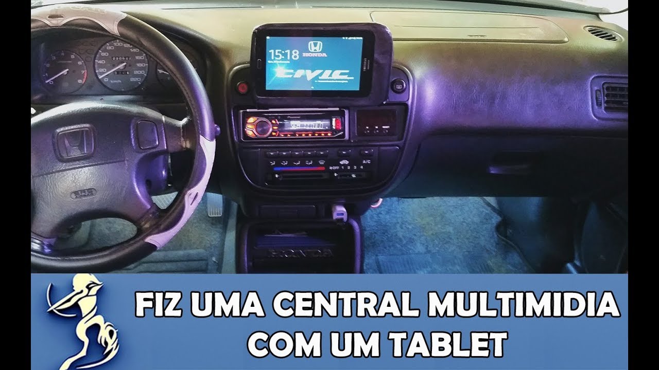 COMO FAZER UMA CENTRAL MULTIMIDIA COM TABLET