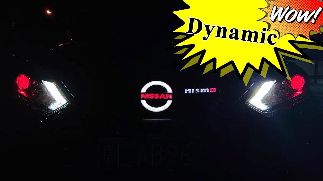 How to Insatll LED Nissan Emblem | Dynamic Nissan light up Emblem Installation Tutorial 2021