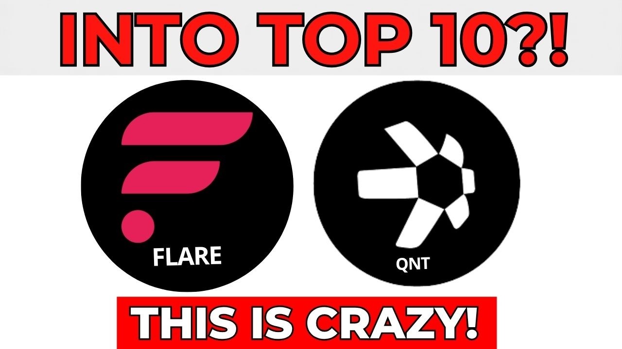 Возможно ли, что FLARE и QNT войдут в топ-10 к 2026 году!?