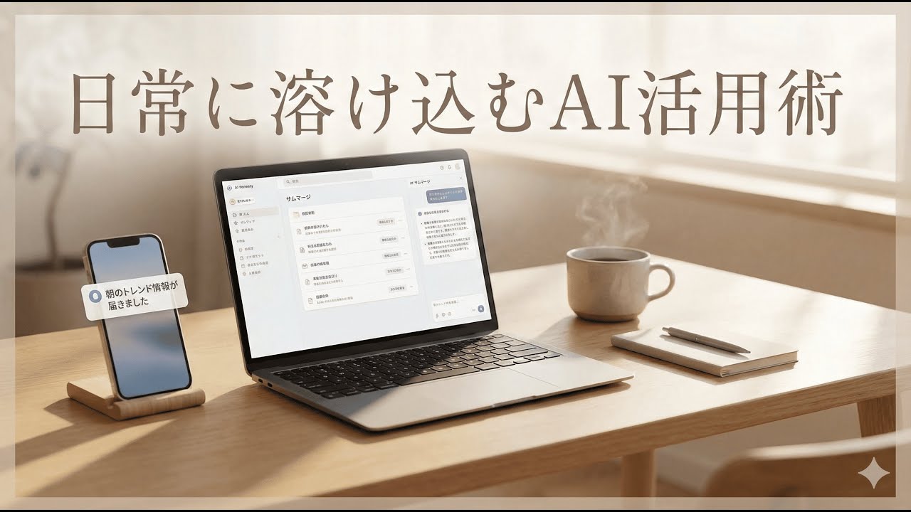 【Closed Lounge】日常に溶け込む、みのるん流AI活用術