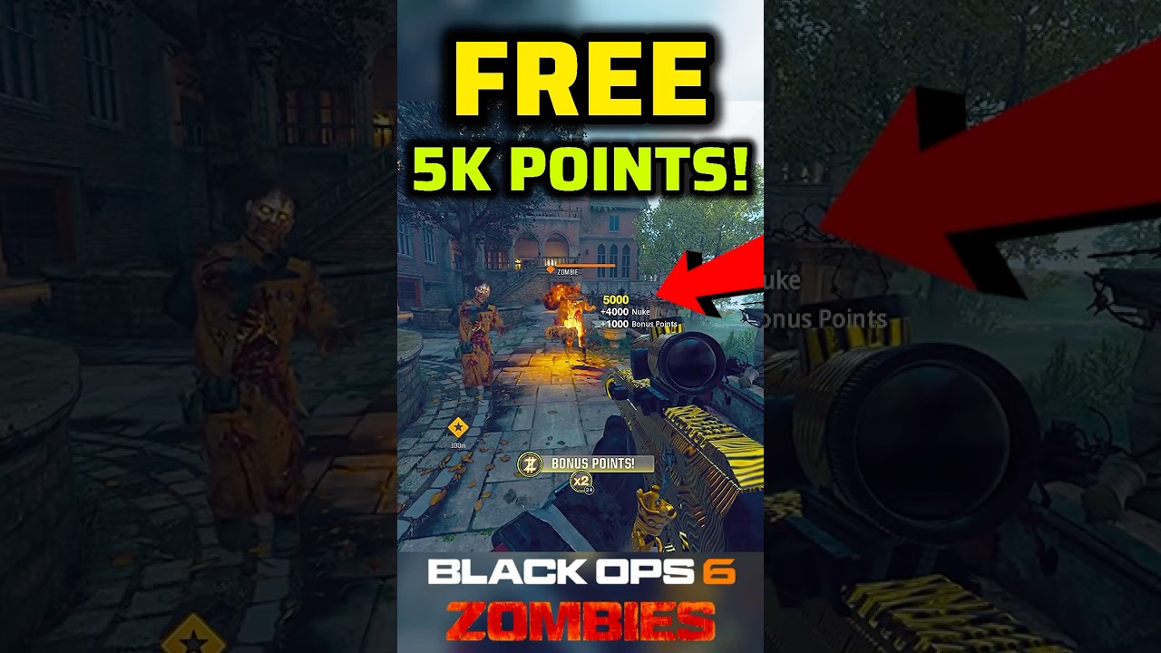 Free 5K Points on Shattered Veil in BO6 Zombies 💰