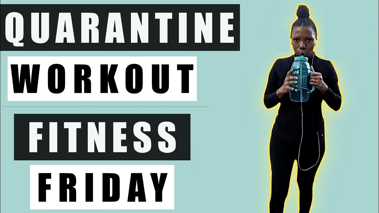 Quarantine Fitness Friday I Cardio #quarantineworkout