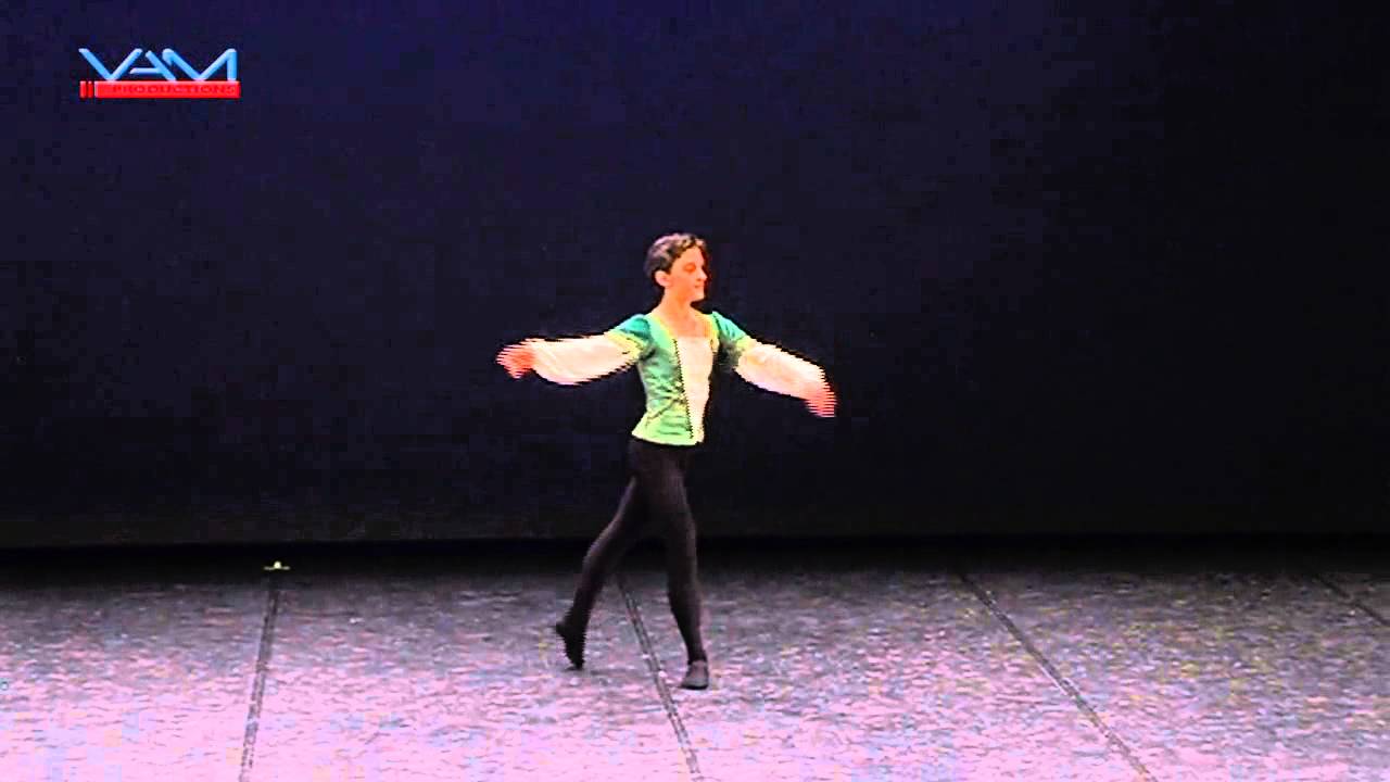 Lorenzo Silingardi yagp 2013 Esmeralda variation IL BALLETTO