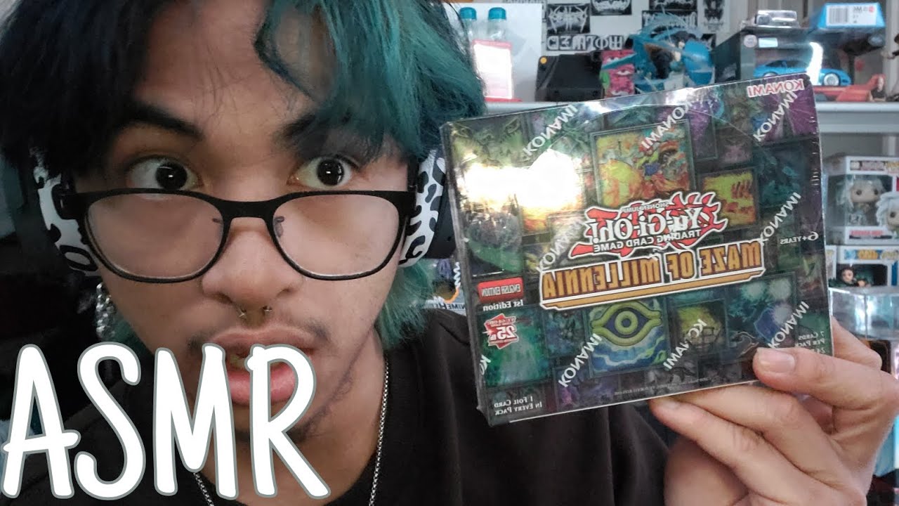 [ASMR] Yugioh Maze Of Millennia Booster Box Opening | Whispering, Tapping, Etc.