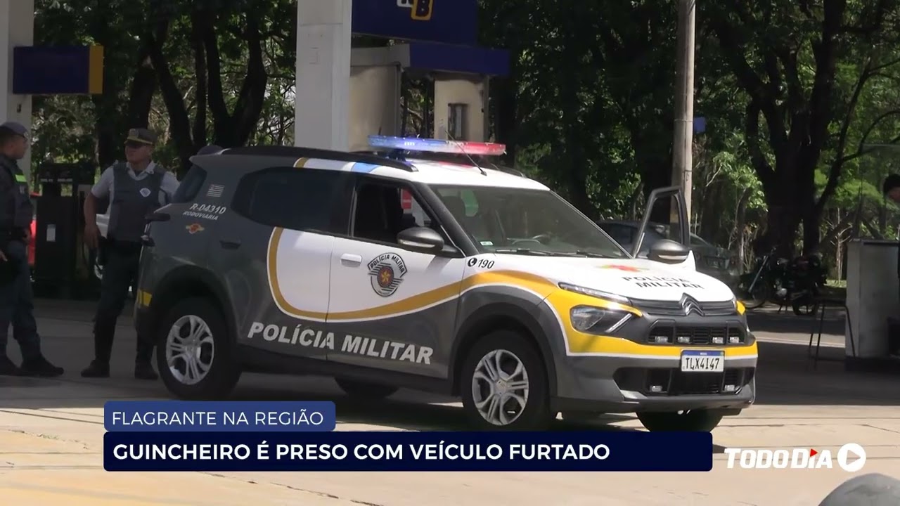FLAGRANTE NA REGIÃO: GUINCHEIRO É PRESO COM VEÍCULO FURTADO