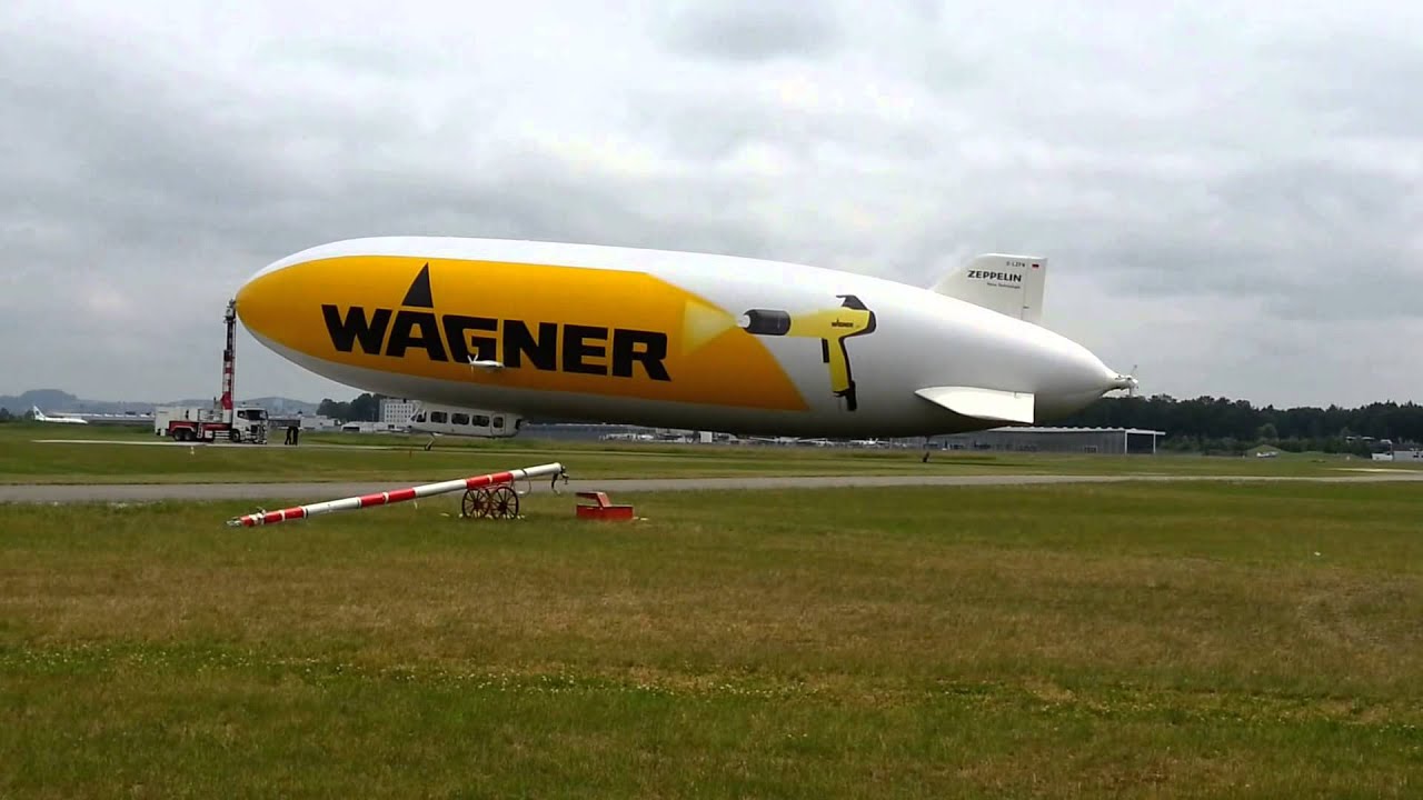 Sachen gibt's: Zeppelin startet