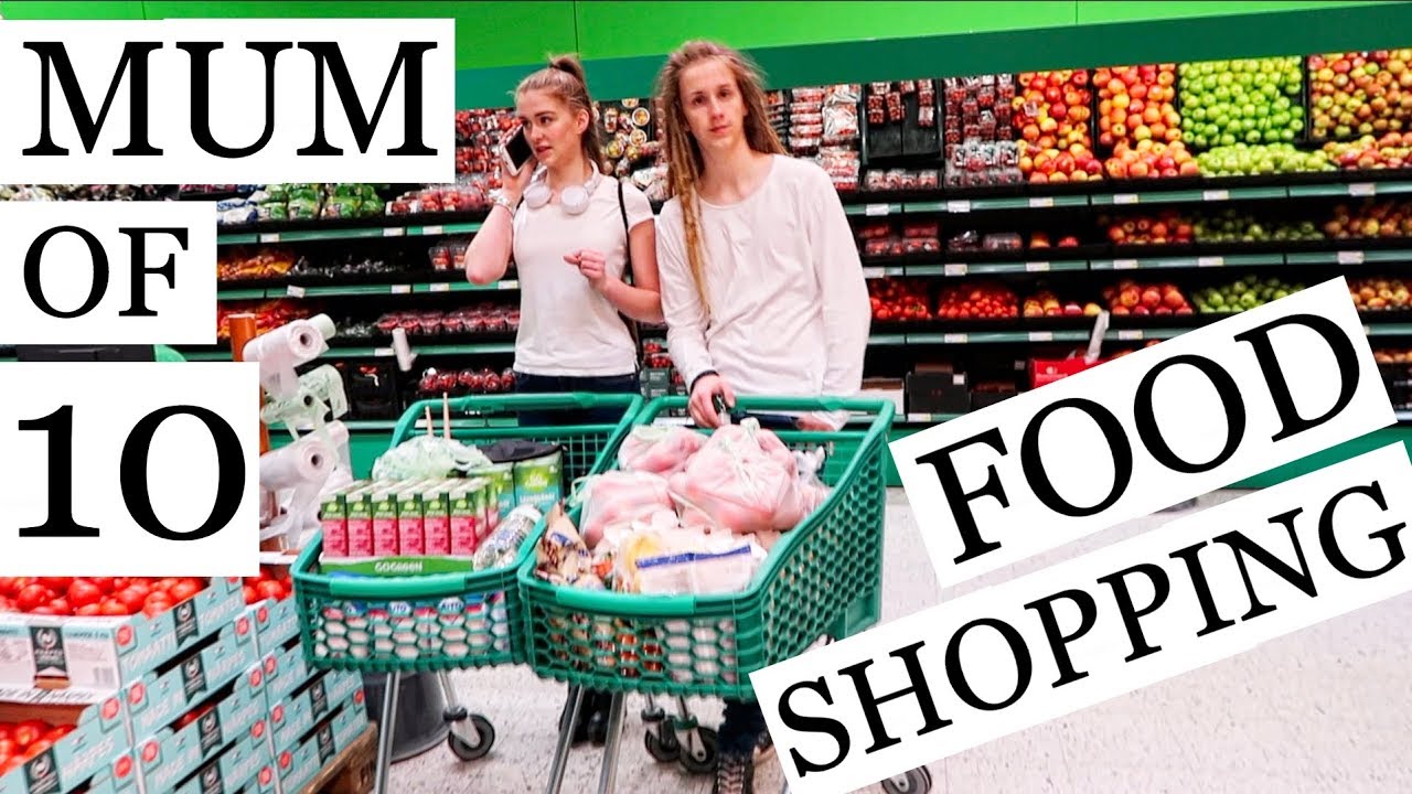 МАМА 10 ДЕТЕЙ - ПОКУПКА ПРОДУКТОВ / БОЛЬШОЙ ЗАКАЗ ПРОДУКТОВ