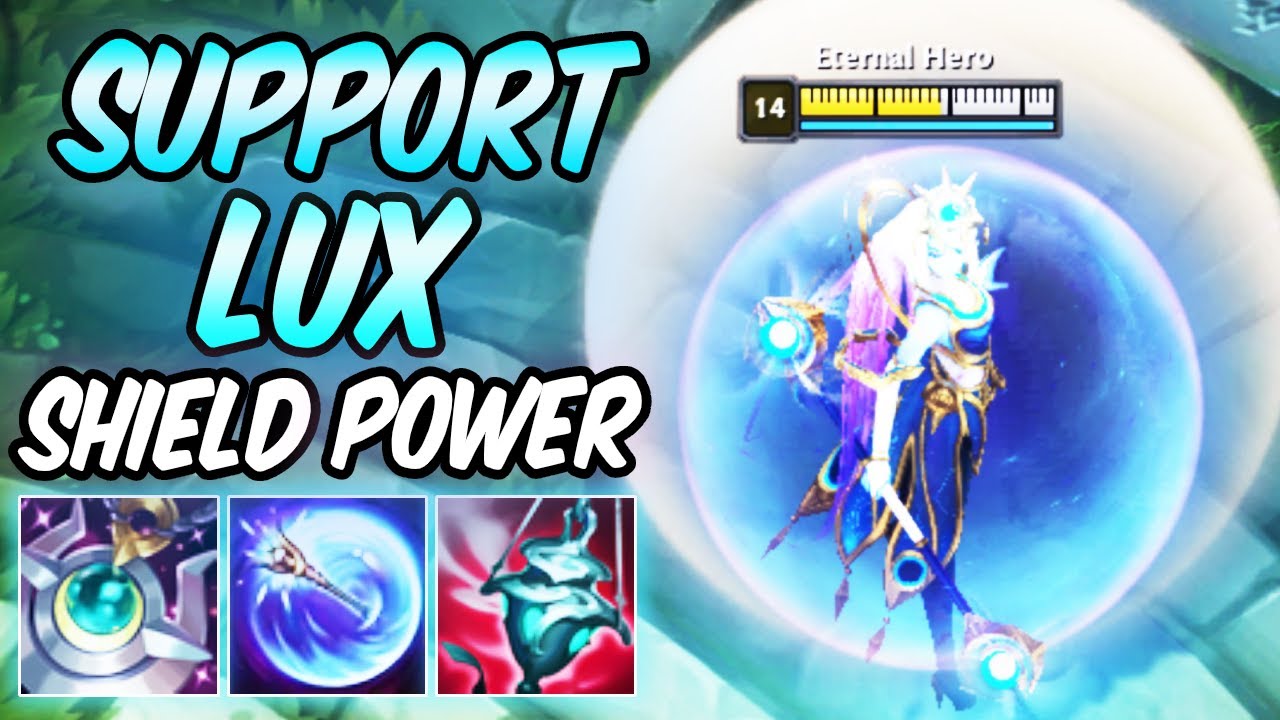 S+ MAX SHIELD POWER COSMIC LUX SUPPORT GUIDE | Build & Runes | Diamond Commentary -League of Legends
