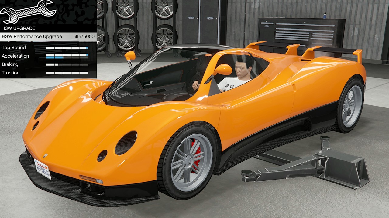 GTA 5 &mdash; Тюнинг транспорта из DLC &mdash; Pegassi Horus (Pagani Zonda)