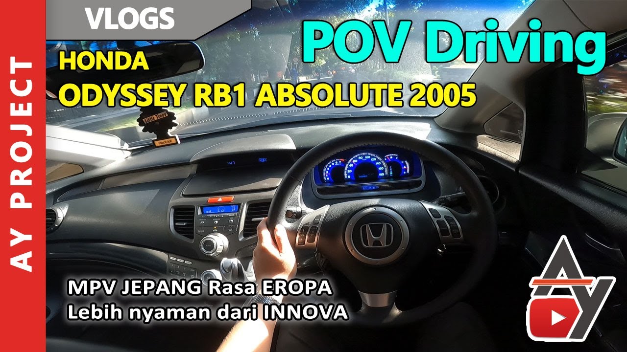 POV Driving Honda Odyssey RB1 Absolute 2005