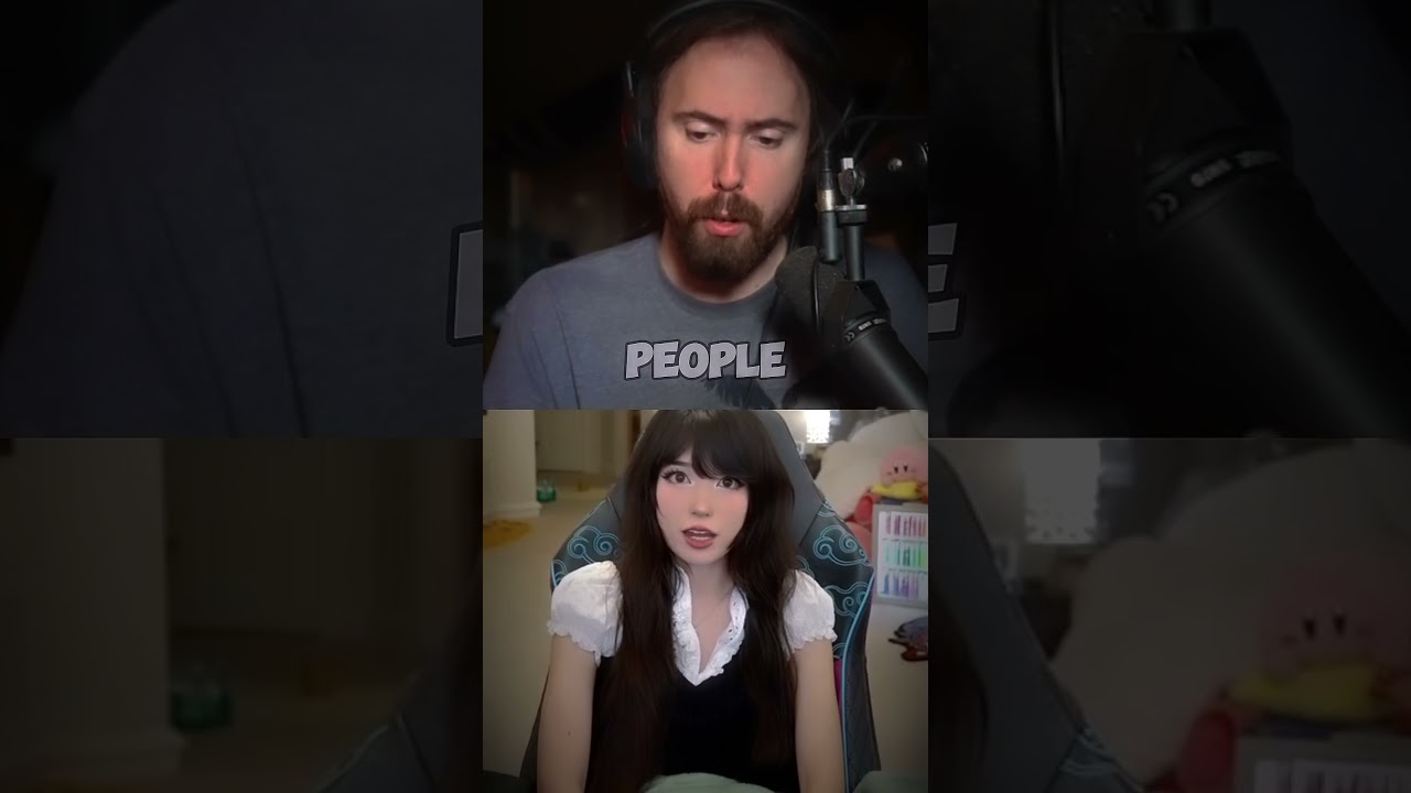 Asmongold gets emotional after seeing Emiru get assaulted at Twitchcon #emiru #twitch