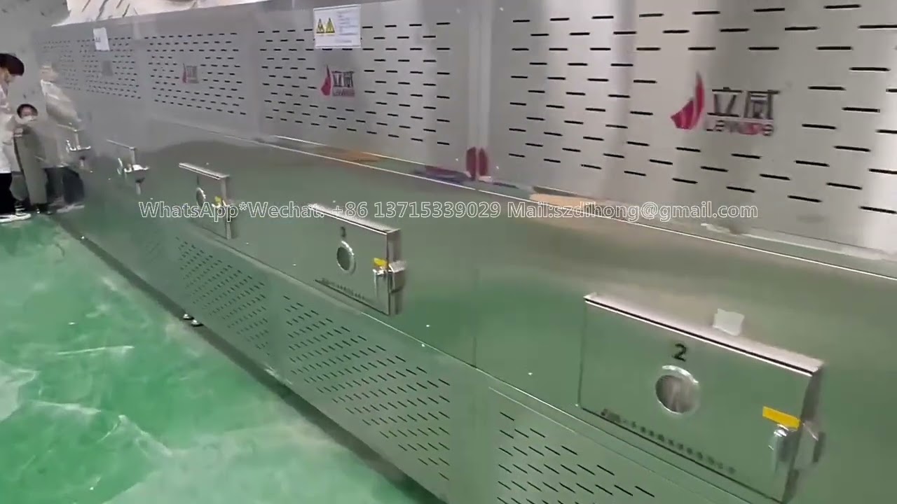 Peptide algae nutrition powder microwave dryer, pumpkin powder dehydration equipment, protein powder