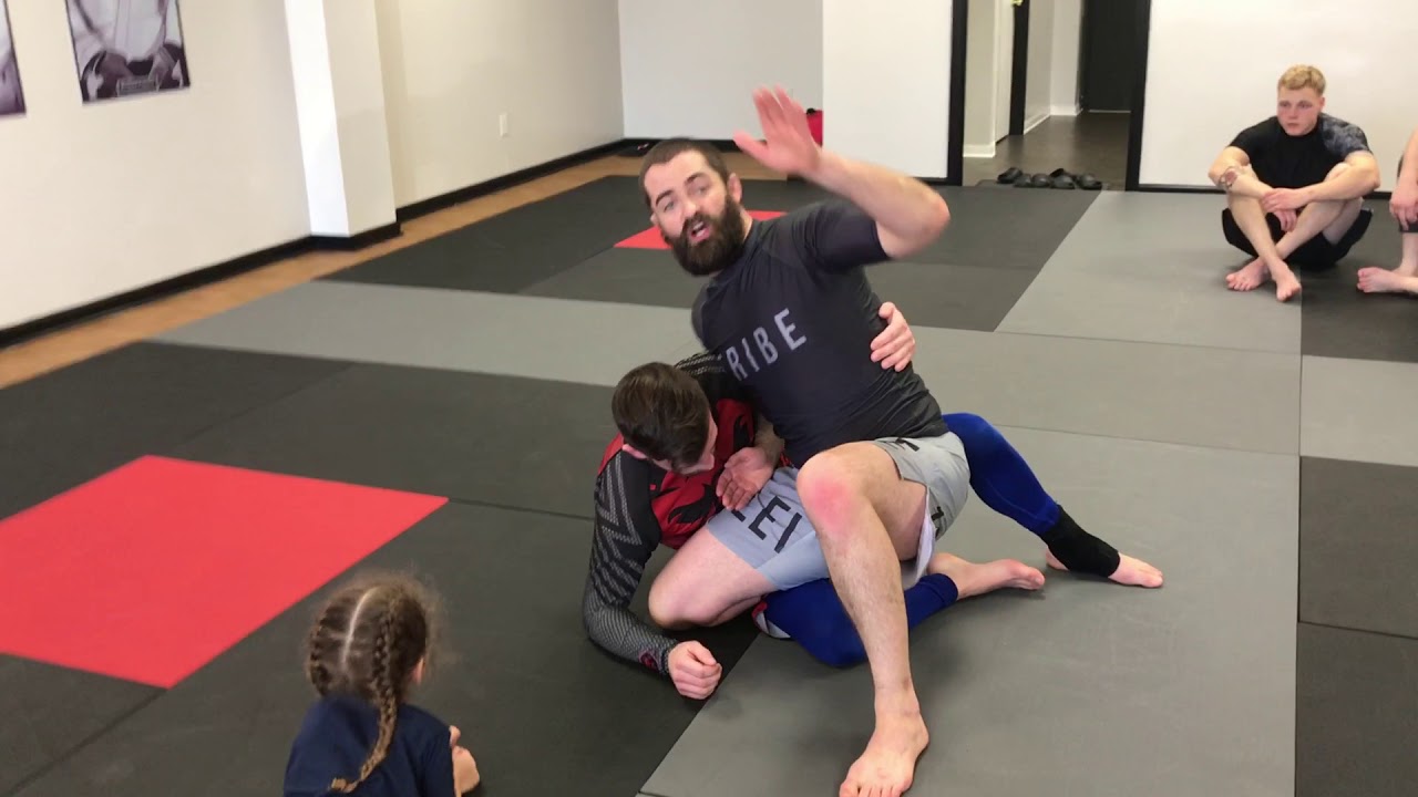 Top Turtle - Arm In Guillotine - Top Leg Trapped Position