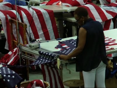 Flag Factory Workers Want Unity, not Division