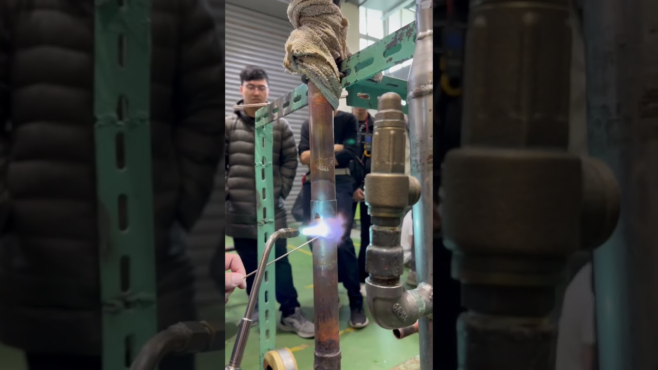 燒焊示範