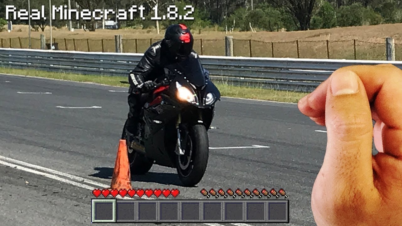 Real Life Minecraft - MOTORBIKE CARNAGE