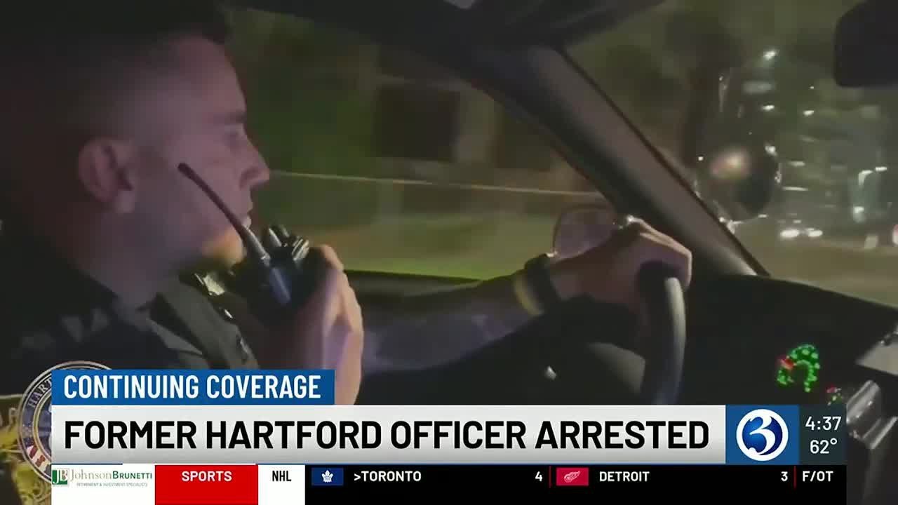 Former Hartford police officer arrested after allegedly falsifying traffic reports