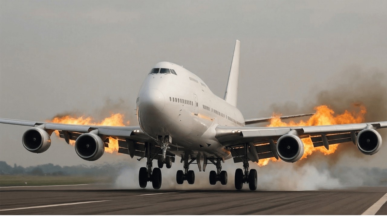 Plane Crashes After Landing &ndash; Pilot Loses Control on Runway Ep.28