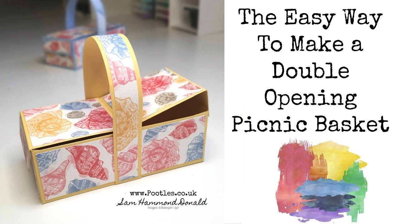 How To Make a Very Easy Picnic Basket