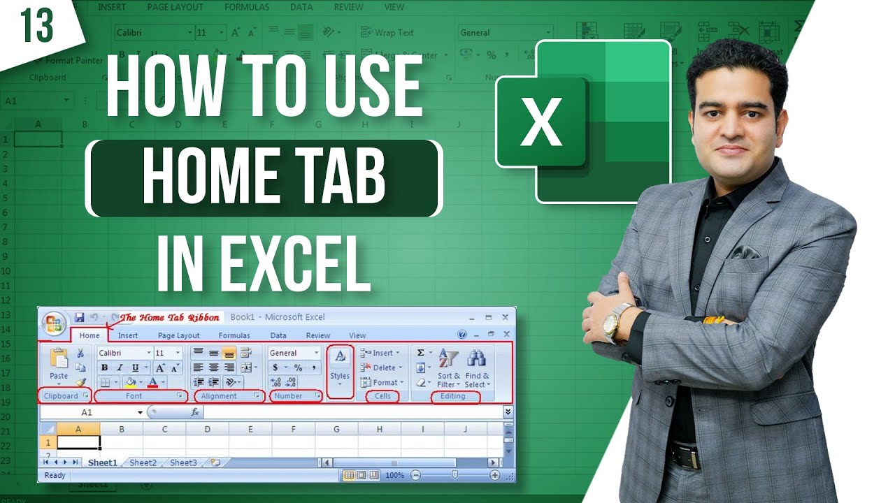 How to Use Home Tab All Features in MS Excel | Home Tab in Excel - Complete Tutorial | #msexcel