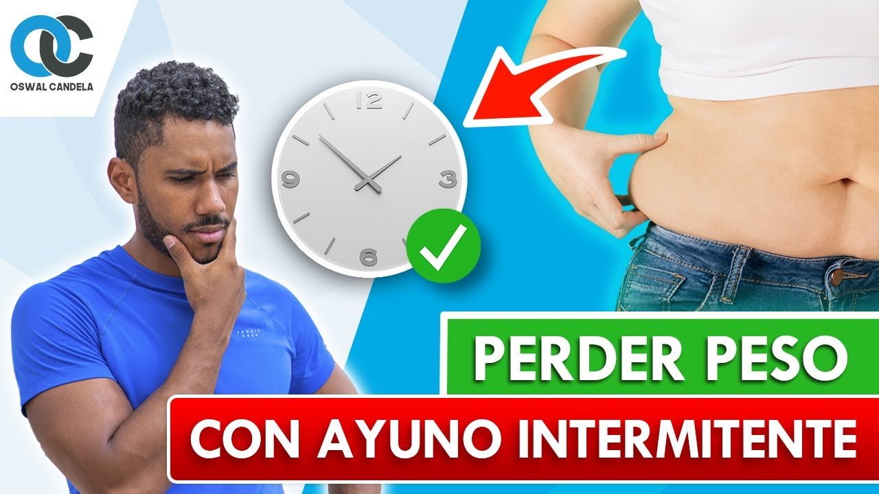 Cómo perder MUCHO PESO con el ayuno intermitente - paso a paso