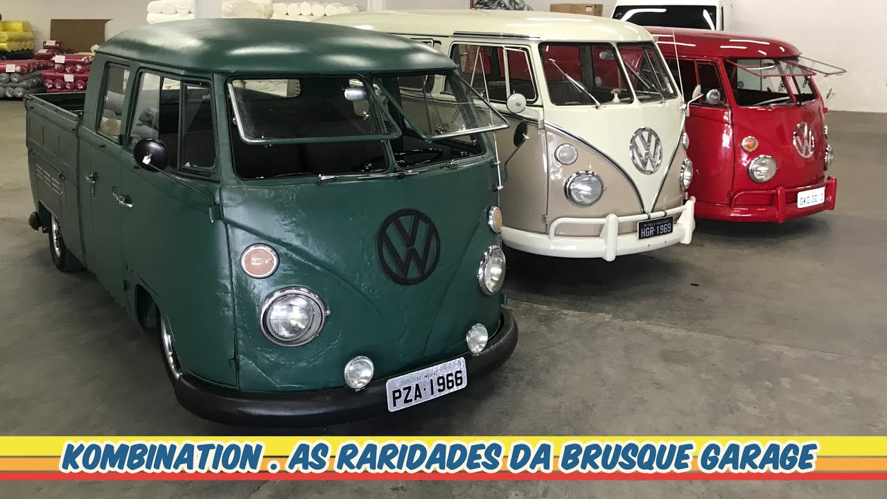 KOMBINATION . AS RARIDADES DA BRUSQUE GARAGE . MOSTRAMOS 3 FANTÁSTICAS KOMBI CORUJINHA